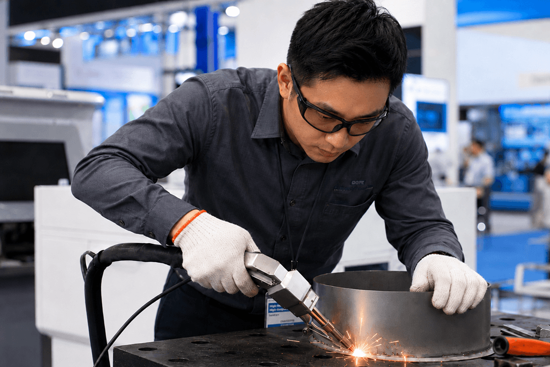Operating Laser Welding Machine